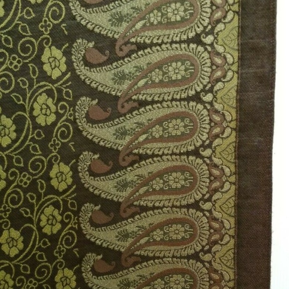 🔻REDUCED❣ ✅#82 NW/O T Brown paisley wrap Alexander McQueen - Picture 3 of 11